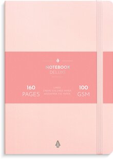 Notebook Deluxe A5 pink