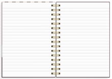 Anteckningsbok - Notebook - A5 Stripes