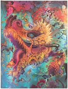 Paperblanks Anteckningsbok Android Jones Collection Humming Dragon Unlined Ultra