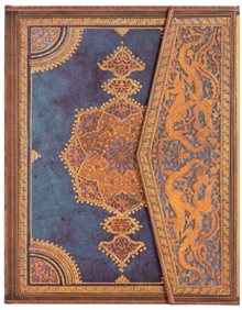 Paperblanks Anteckningsbok Safavid Binding Art Indigo Lined Ultra