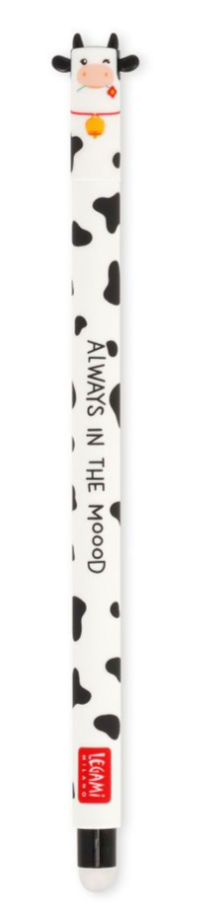 Erasable gel pen, Ko Svart bläck Gelpenna med utsuddbart bläck