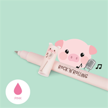 Erasable gel pen, Gris Rosa bläck Gelpenna med utsuddbart bläck