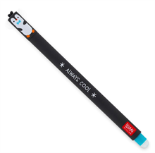 Erasable gel pen, Penguin, turkos