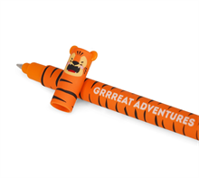 Erasable gel pen, Tiger, orange gelpenna med utsuddbart bläck
