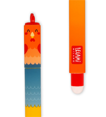 Erasable gel pen, Tupp, Rött  bläck Gelpenna med utsuddbart bläck